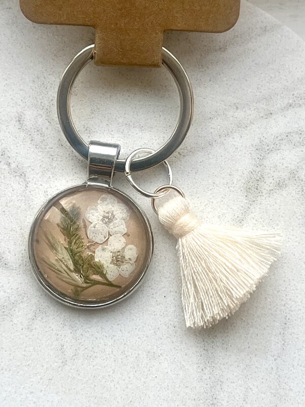 Key Chain - Spirea Bloom